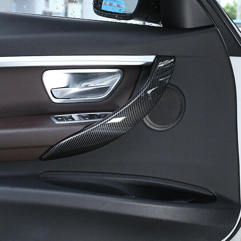 2 шт. Накладка на ручку двери салона автомобиля для BMW 3 серии F30 F31 2012- Внутренняя накладка на ручку двери