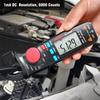 Цифровые клещи BSIDE ACM92 с ЖК-дисплеем, 6000 отсчетов, True RMS, AC DC мультиметр, автоматический диапазон, мини ручной универсальный измеритель