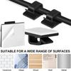 50Pcs Cable Clips Self Adhesive Cord Management Black Wire Holder Organizer Clamp Self-adhesive Car Wire Clip Accessories