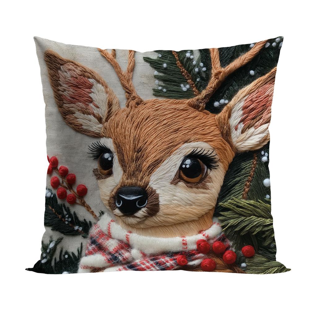 Jelonek Velvet - Poszewka Dekoracyjna - 40X40 Cm - Beżowy