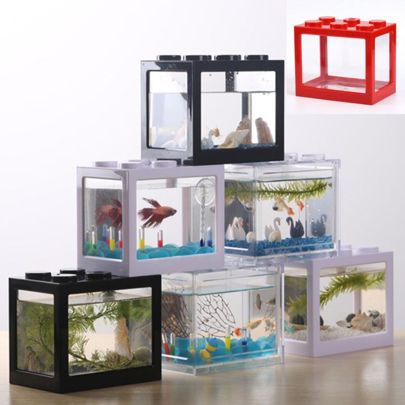 Накладной мини-аквариум для рыбы Rumble Fish Marimo Spider Marimo(Нет USB, нет света)