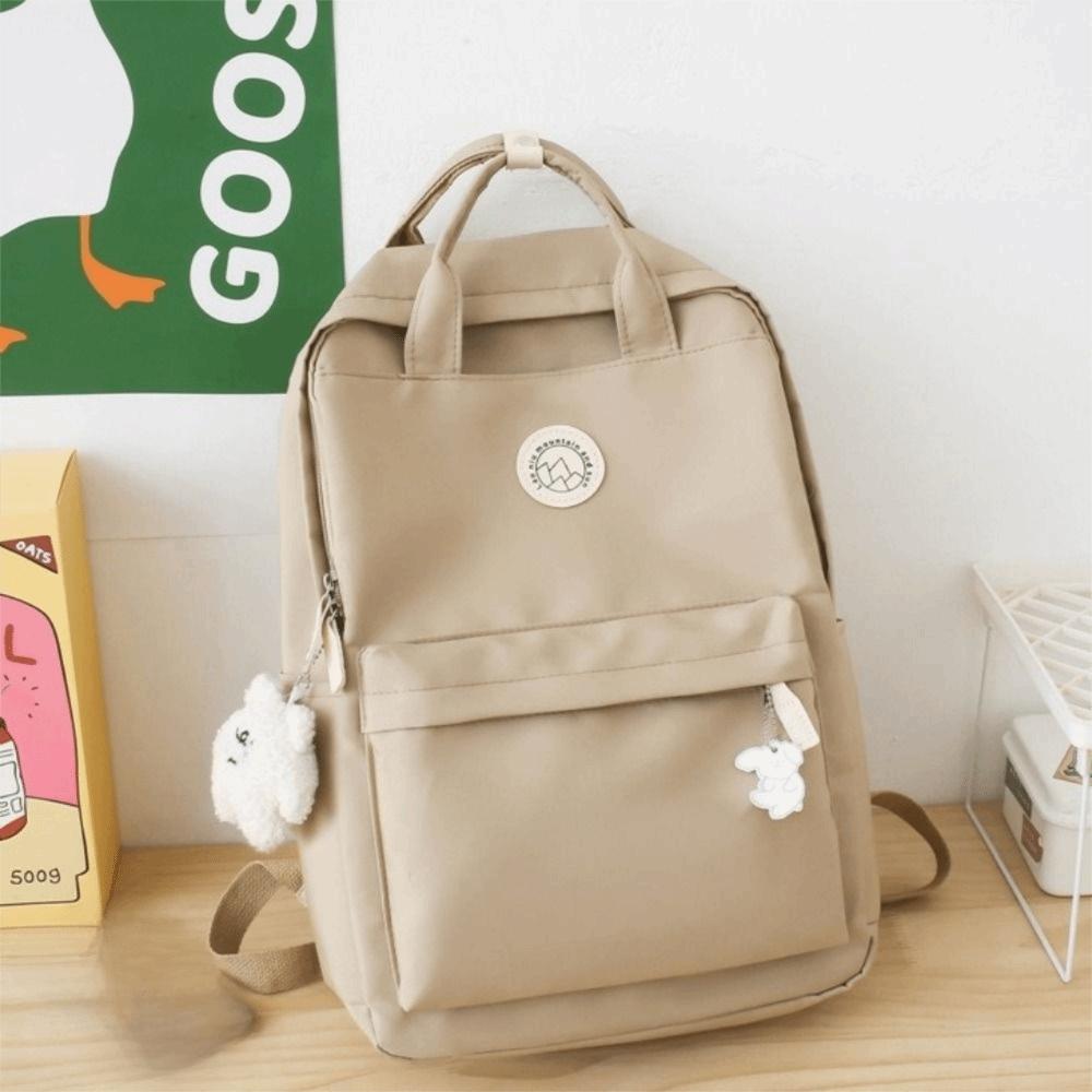 Nylon School Bag Large Capacity Laptop Book Bag Fashion Women Backpack Business Travel