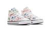 Converse Кроссовки All Star 1V Нескользящие Легкие Высокие для Малышей Белые Для Младенцев и Малышей A04769C