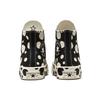 Converse Chuck 70 High Polka Dots - Черные женские кроссовки Egret A01182C