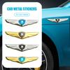 vhcr2 Fashion Wing Shape Zinc Alloy Sticker Car Metal Chromed Emblem Badge Sticker For Seat FR Leon Ibiza Altea Exe 5f Mk2 Mk3 Tarraco