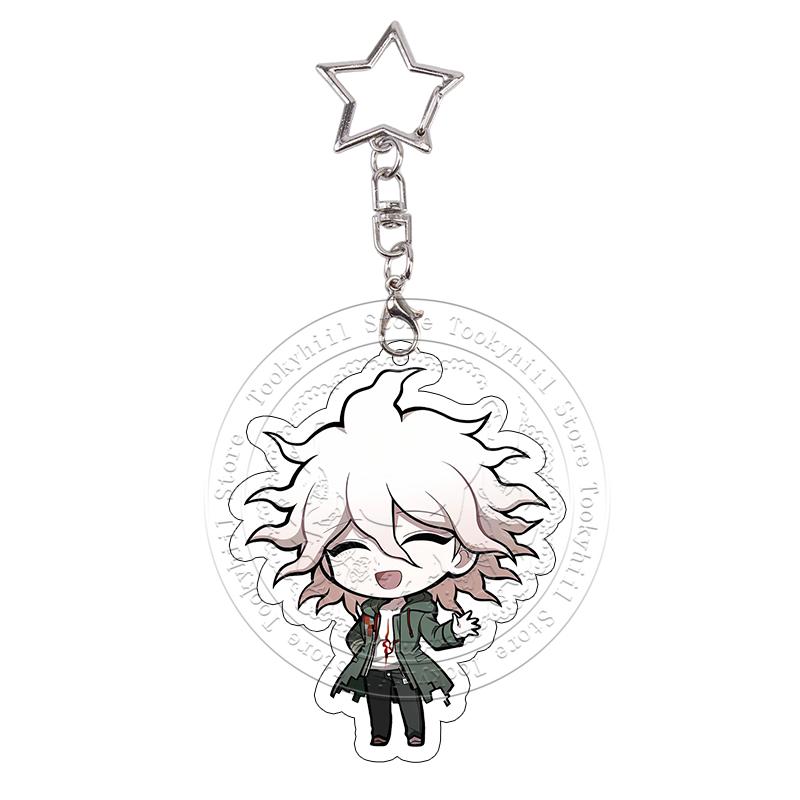 Акриловый брелок Danganronpa Токо Цумики Монокума Изысканный Студент Аниме Мультфильм Брелок для сумки Чиби Декор Аксессуары Подвеска