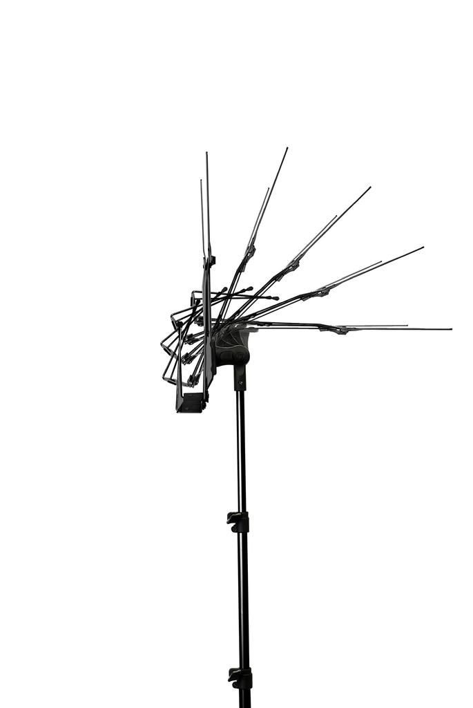 KC Music Stand легкий алюминиевый черный корпус MSAL-J/BK (Включено Мягкое)