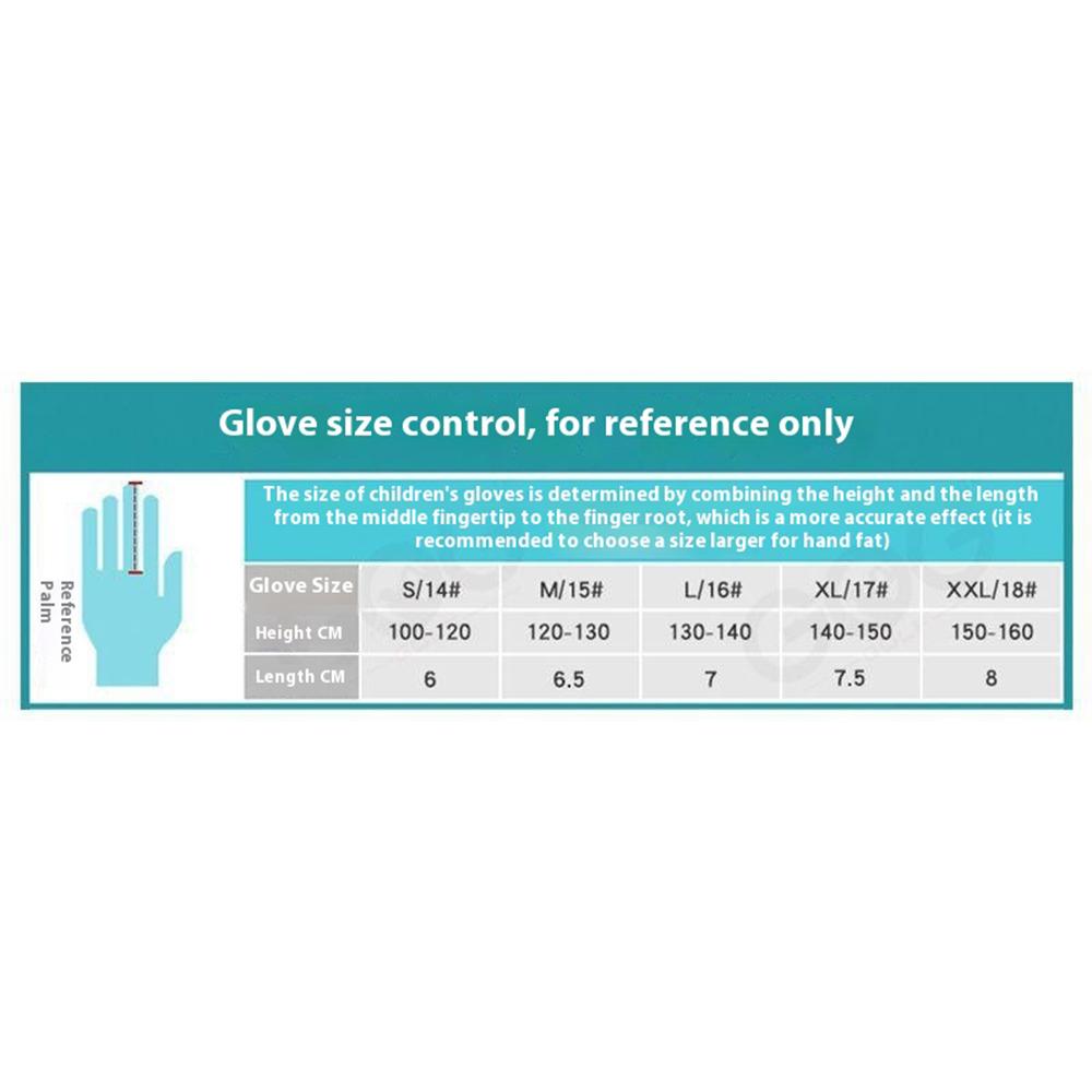 GOG 1 Pair Professional Kids Golf Gloves for Boys Girls Breathable Microfiber Training Gloves