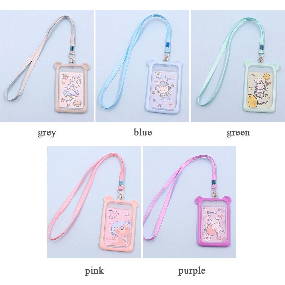 1 шт. Подарочный шнурок для студентов, чехол для удостоверения личности, держатель для карт, чехол для автобусной карты