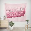 Aertemisi Call Her Daddy Гобелен Настенное панно Арт для Спальни Гостиной Декор Студенческое общежитие Вечеринка Фон Дом