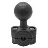 Car Headrest Rail Holder Aluminum Alloy Ball Head Mount Adapter Motorcycle Bicycle Handlebar Clip Cell Phone Holder Accessory