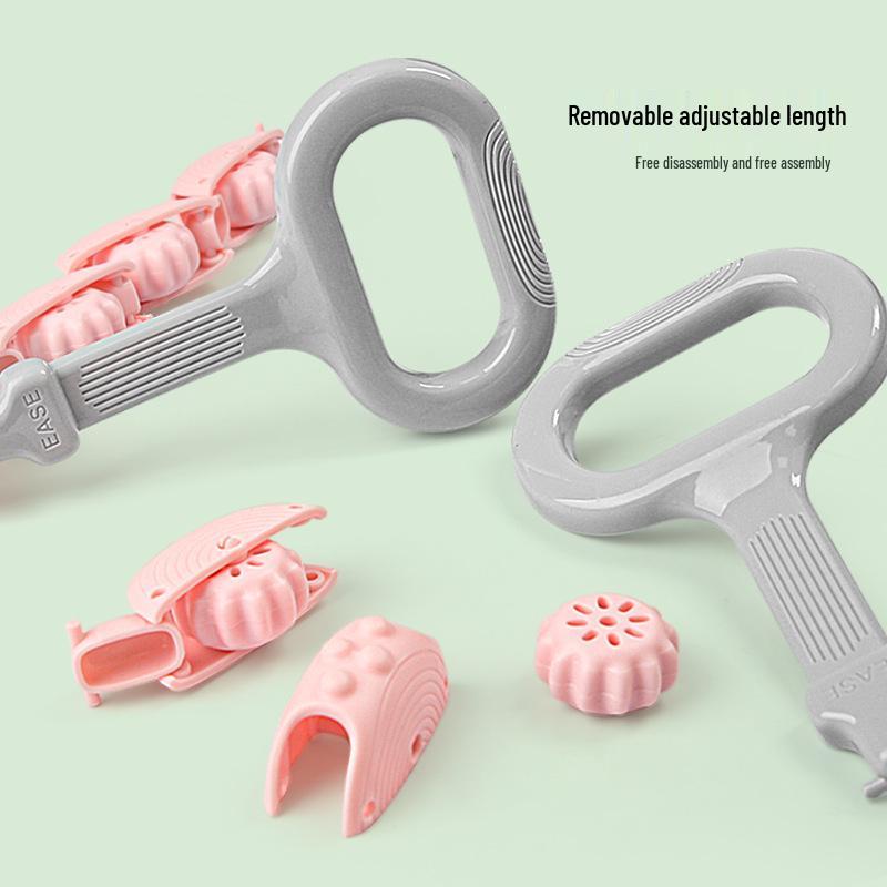 Съемный массажер-растяжитель для спины с роликами для шеи, плеч и спины