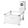 Laundry Pedestal 686mmW x 366mmH, Washer And Dryer Base Stand Platform Universal Fit 299kg Capacity, Heavy Duty Multi-Functional Base for Washing