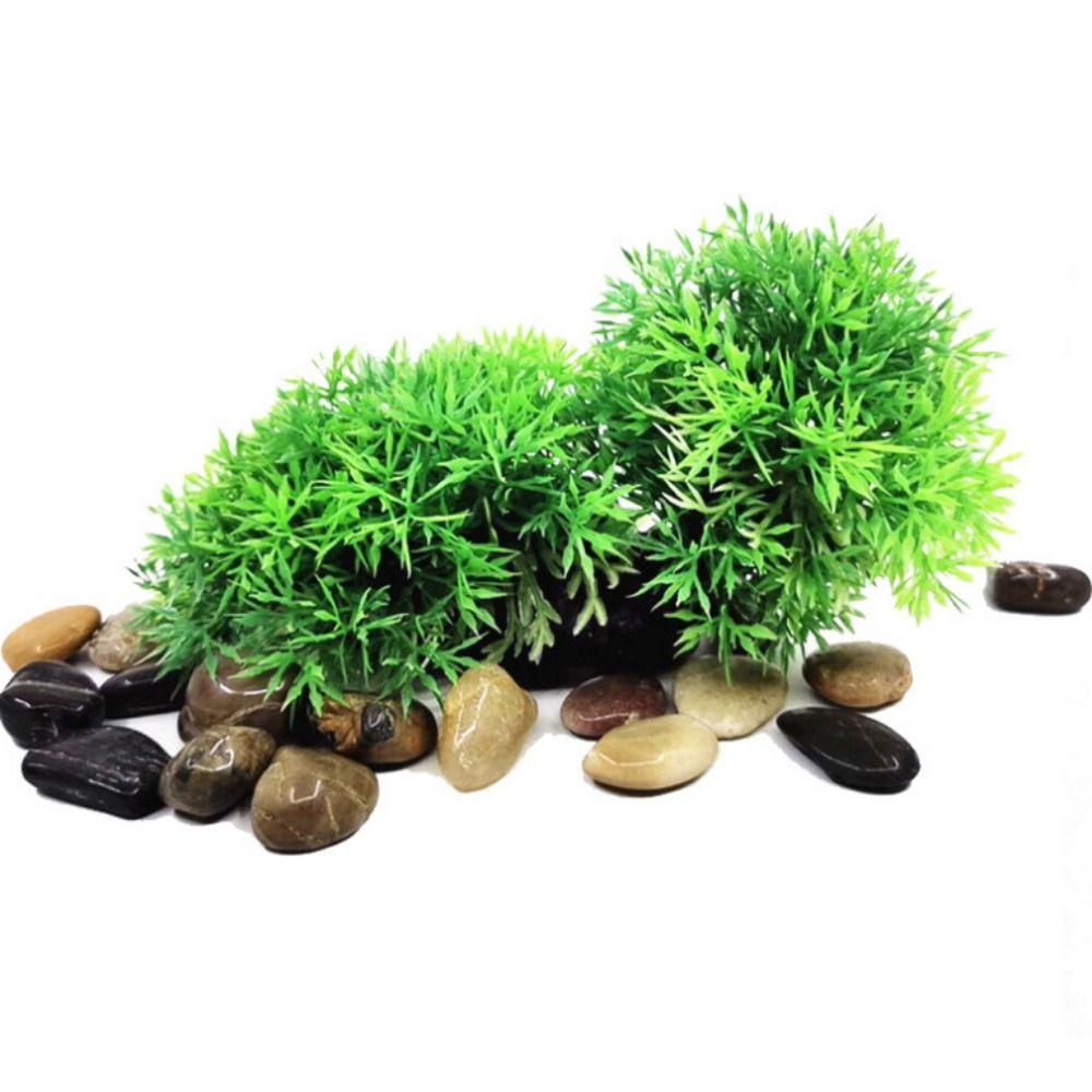 Пластиковые реалистичные искусственные подводные водоросли для декора аквариума, аквариумных растений