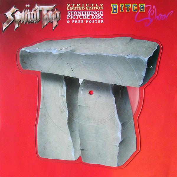 7-дюймовая пластинка SPINAL TAP Bitch School MCSTP1624 MCA Records 1992 UK Rock Б/у