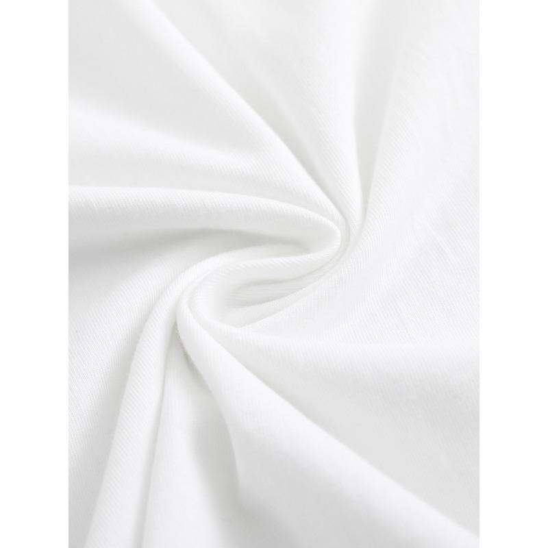 Женская футболка европейского размера с линейным рисунком и принтом с женским узором, белая футболка с коротким рукавом, повседневная с круглым вырезом