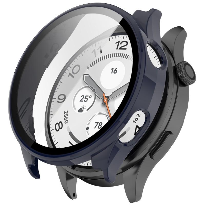 Чехол-бампер из ПК + закаленного стекла для умных часов Xiaomi Watch 5, ремешок, защитная пленка для экрана, аксессуары для корпуса Xiaomi Watch 5