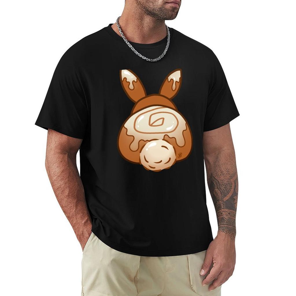 Cinnamon Bunny Tshirt Heavy Duty Casual Work Tee