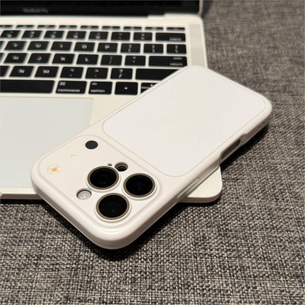 Роскошный чехол 2 в 1 для iPhone 17 Air 16 15 14 Plus 13 12 11 Pro Max Противоударный Матовый Защита Объектива Превратите в 17 Простая Накладка