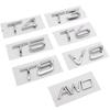 3D Chrome ABS T0/T3/T4/T5/T6/T7/T8/V8 AWD Lettering Emblem Trunk Badge For XC40 XC60 XC70 XC90