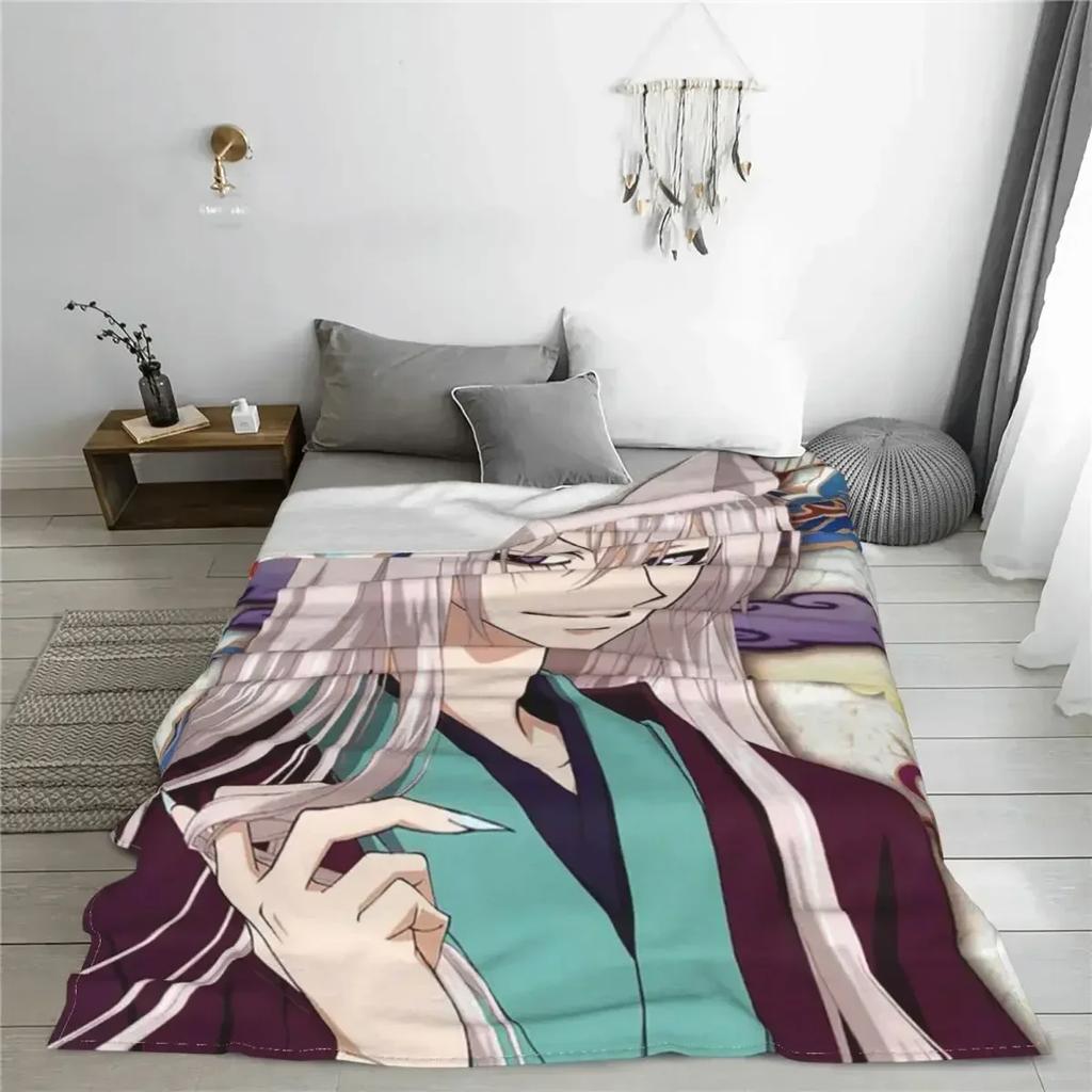 Фланелевое одеяло Kamisama Kiss Hajimemashita Anime Tomoe Funny Throw для домашнего гостиничного дивана 150*125 см, тонкое плюшевое одеяло