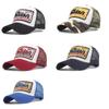 New 3D Embroidery INDIAN Mesh Baseball Cap Cotton Baseball Cap Men's Splicing Baseball Cap Korean Version