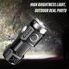 Новый Ультра Яркий Фонарик 4/6/8*P35 LED Мини Супер Яркий Фонарь USB Перезаряжаемый Водонепроницаемый Свет С Магнитом Аварийная Лампа