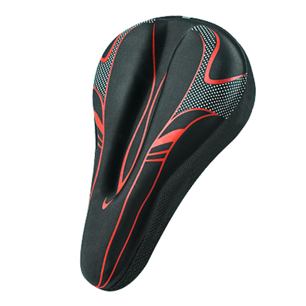 Велосипедное сиденье, силиконовый 3D-гелевый чехол на седло для горного велосипеда, мягкая мягкая подушка, дышащий чехол для подушки