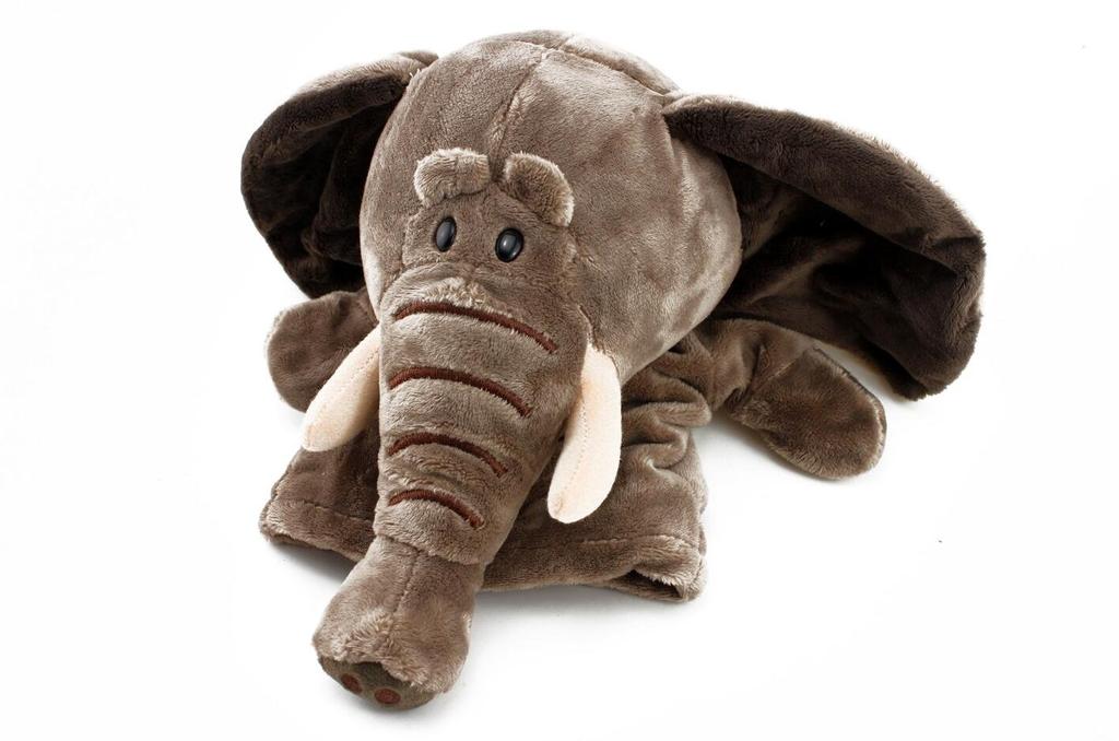 Naissant Cute Elephant Puppet Soft Plush Toy