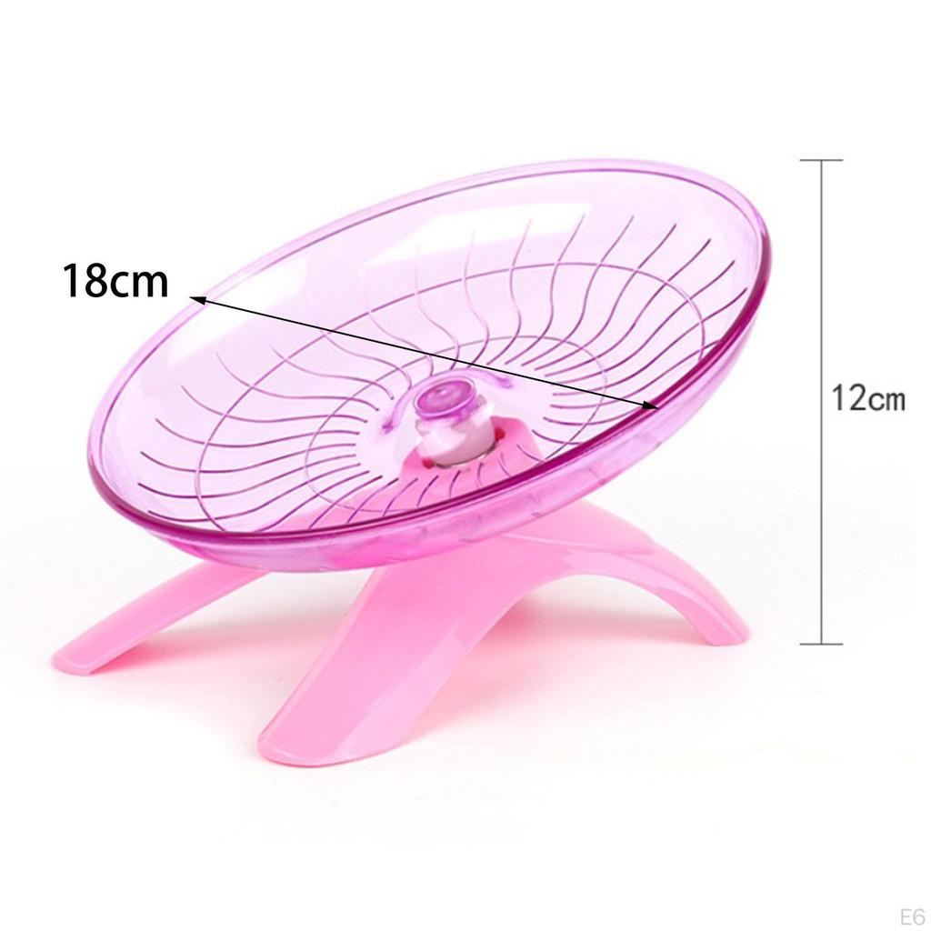 Круглый ролик 18 см, хомяк, беговые упражнения, спортивные колеса, платформа, крыса, песчанка, маленькая игрушка для домашних животных, домашние животные