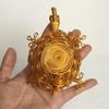 Woven Aluminum Wire Tortoise Figurine Model Turtle Retro Ornaments  Desktop Decorative
