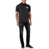 Emporio Armani Мужская футболка-поло с вышитым логотипом Серый 8N1FB6-1JUVZ-0842