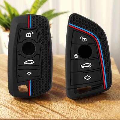Силиконовый чехол для ключа для BMW F10 F20 F30 G20 G30 F15 F16 G01 G02 G05 X1 X3 X4 X5 X6 1 3 5 7 Серии G07 F34 Чехол-крышка для ключа автомобиля