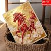 Безрамный набор для рисования жемчужными бусинами DIY Красный конь Творческое расслабляющее рукоделие Холст Декор для дома Подарок для взрослых