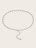 Rhinestone Waist Chain Metal Accessories Belt With Skirt Dress Waist Chain Decoration Thin Belt Tide