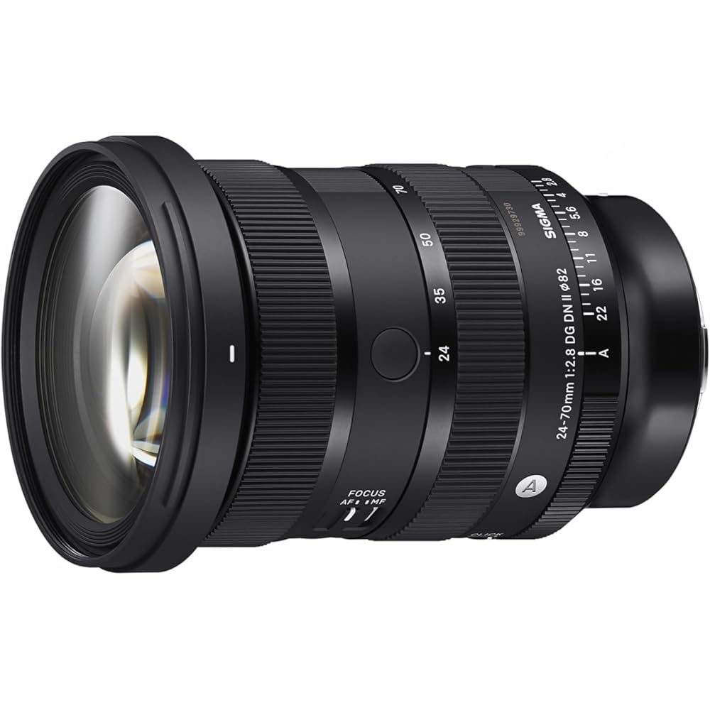 Sigma Lens 24-70mm F2.8 DG DN II Sony E-Mount Zoom Standard Full Size Mirrorless Art