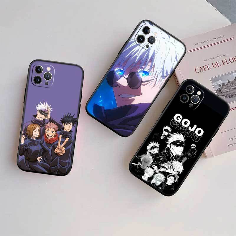 Чехол для телефона Аниме Годжо Jujutsu Kaisen для Redmi Note 12 12S 12C 13 13C 13R 14 14S 14R 14C 11A 13X A3 A3X A4 A5 Pro Max Plus