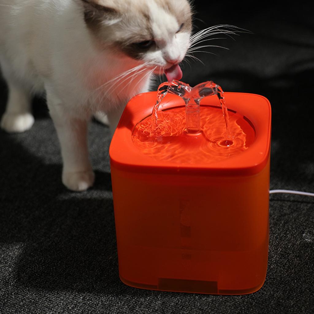 Новое обновление, 2 л, автоматический фонтанчик для воды для домашних животных, фильтр, дозатор, кормушка, умная поилка для кошек, миска для воды, котенок, щенок, собака, питьевые принадлежности