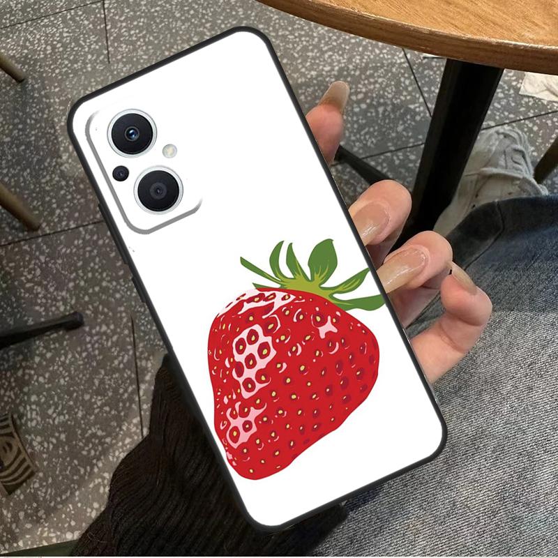 Клубничный чехол для OPPO Find X6 Pro X3 X2 Neo X5 Lite OPPO Reno 6 Lite 4 5 7 8 10 8T 5Z 2Z 4Z Coque