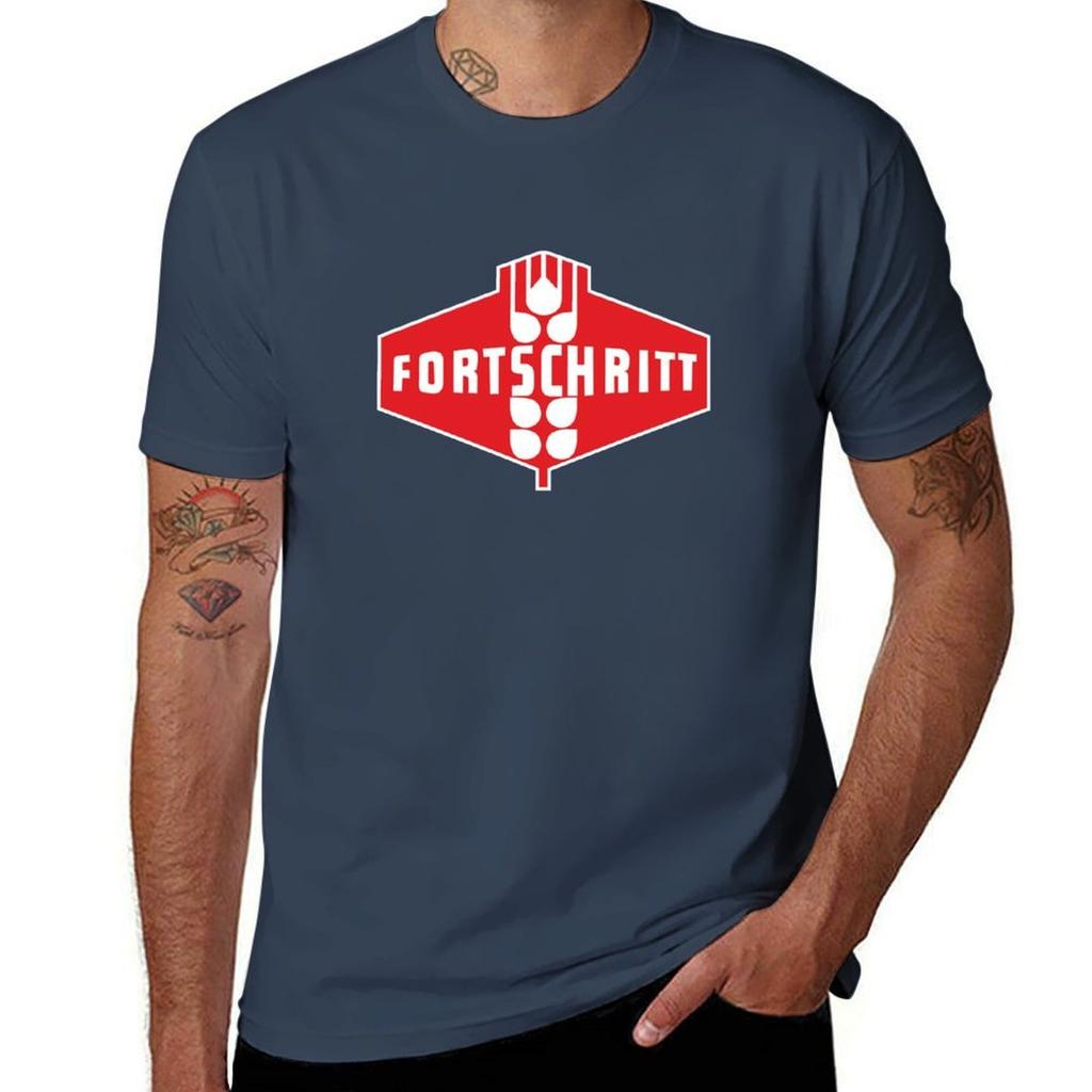 Progress Ddr Agricultural Machinery Tractor Veb Tshirt Uv Protection Outdoor Tee Shirt