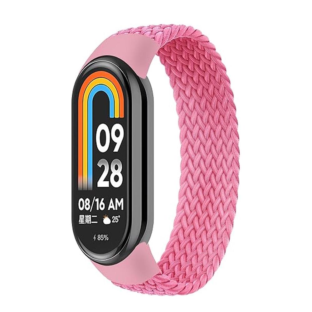 Ремешки для Xiaomi Mi Band 10 9 8 NFC miband умные часы аксессуары Запасной ремень Плетеный браслет correa mi band 10 ремешки