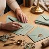 100 Pack Sage Green Envelope 5 x 7 in Self Seal Blank C5 C6 Envelopes for Wedding Invitations Birthdays Greeting Cards Thank You Cards Baby Shower