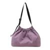 Wrinkled Nylon Cloth Handbag Korean Style Underarm Tote Bag Fashion Drawstring Shoulder Bag  Girls