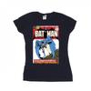 Womens/Ladies Running Batman Cover Cotton T-Shirt