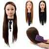 Puntos Salon Wig Woman Head Mannequin Hair Practice Dressing Braiding Training Tool