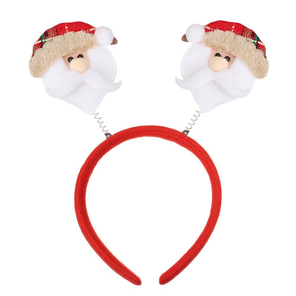 Аксессуары для волос Рога оленя Головные уборы Рождественские украшения Рождественские повязки на голову Рождественский ободок для волос
