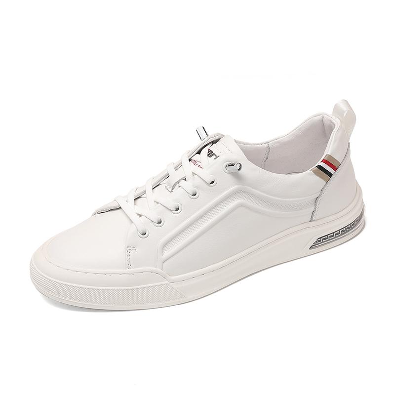 Модные мужские повседневные туфли из натуральной кожи, новая трендовая оригинальная вулканизированная обувь, мужские кроссовки люксового бренда, удобная обувь для скейтборда