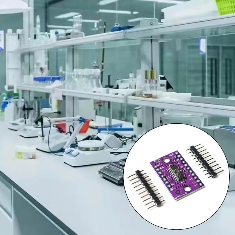 Highly Speed 74HC4051 8Input Channel Analog Multiplexer Selectors Module Distributor Resolver With Low Distortions