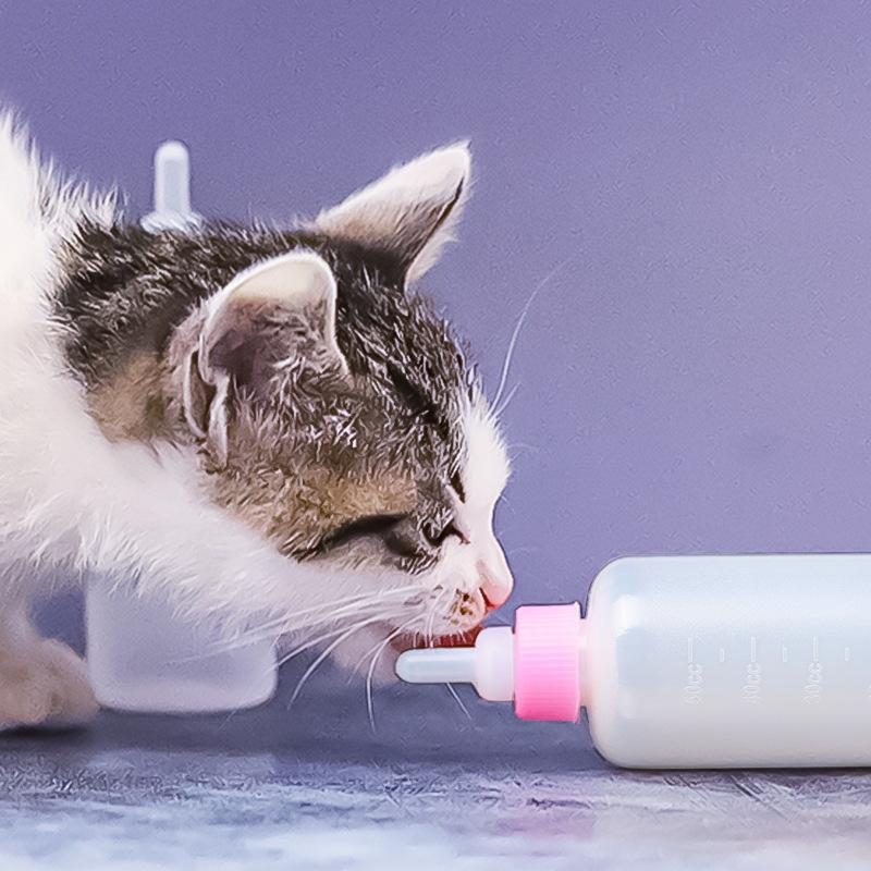 Высококачественная прочная бутылочка для кормления котят и новорожденных щенков с соской для животных