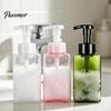 Automatic Foam Soap Dispenser 250/450ML Press Foaming Dispenser, Refillable Hand Shampoo Shower Multi-use Bottle Gel Container, Empty Pump Lotion for